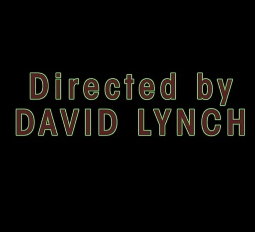 Sticker Directedbydavidlynch - 1