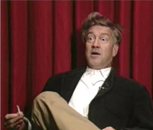 Sticker Directedbydavidlynch - 1