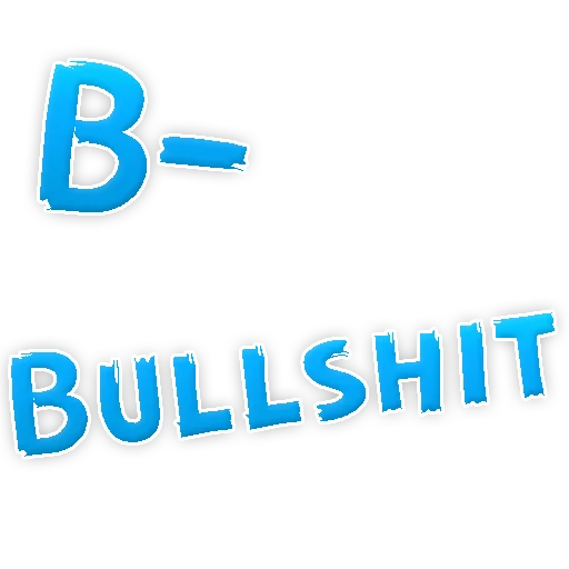 Стикер DirtyAlphabet - 1