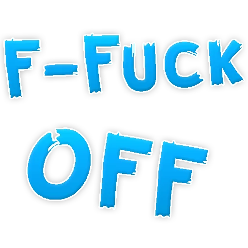 Sticker DirtyAlphabet - 1