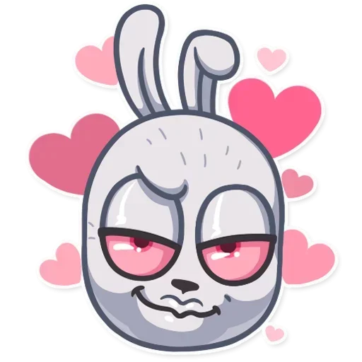 Sticker DirtyBunny_stickers - 1