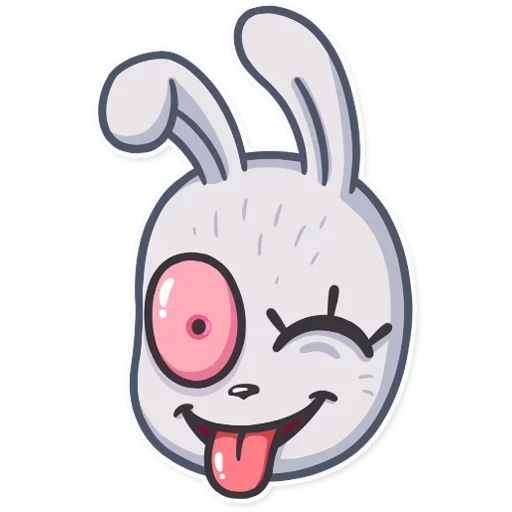 Sticker DirtyBunny_stickers - 1