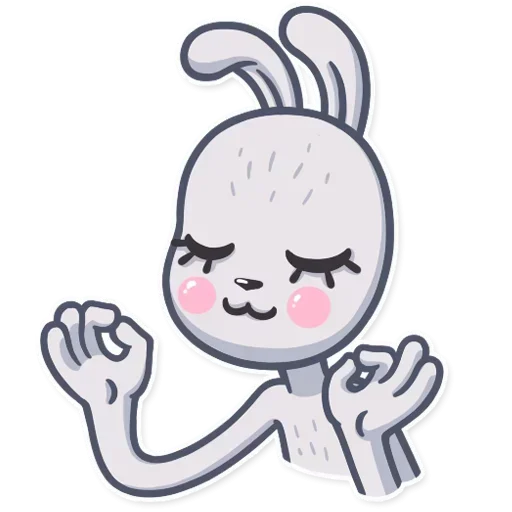 Sticker DirtyBunny_stickers - 1