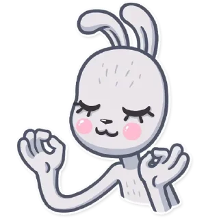 Sticker Dirty Bunny - 0