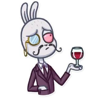 Sticker Dirty Bunny - 2