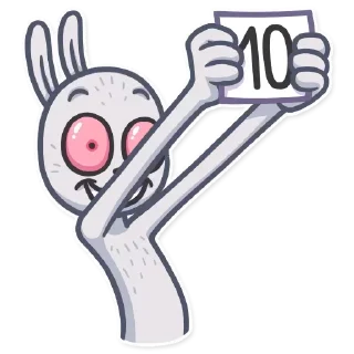 Sticker Dirty Bunny - 3