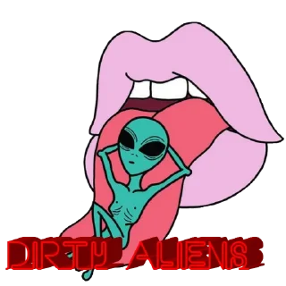 Sticker Dirty Aliens - 6