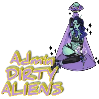 Sticker Dirty Aliens - 3