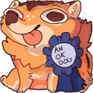 Sticker Distorted Furry - 5