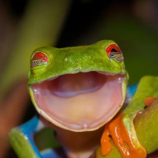 animal frog amphibian