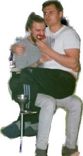 Стикер Гей Олег - 7