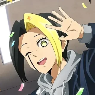 Sticker Магия и мускулы @anime_stickerr - 11