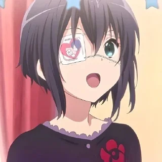 Sticker Рика таканаши @anime_stickerr - 6