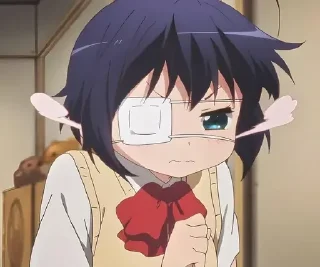 Sticker Рика таканаши @anime_stickerr - 10