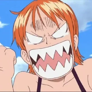 Sticker Нами @anime_stickerr - 2