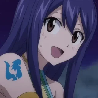 Стикер Хвост феи @anime_sticks - 9