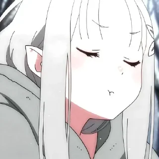 Стикер Ре зеро @anime_stickerr - 7