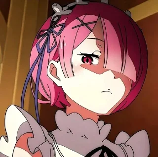 Стикер Ре зеро @anime_stickerr - 8