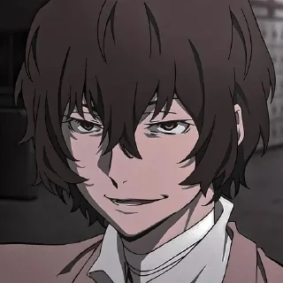 Стикер Бродячие псы @anime_sticks - 3