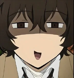 Стикер Бродячие псы @anime_sticks - 6