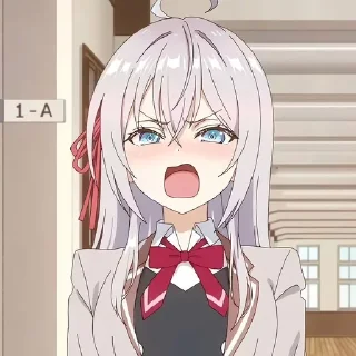 Стикер Аля @anime_stickerr - 5