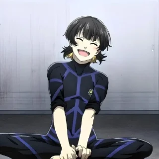 Стикер Блю лок @anime_sticks - 5