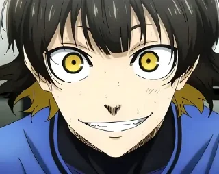 Стикер Блю лок @anime_sticks - 10