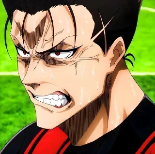 Стикер Блю лок @anime_sticks - 6