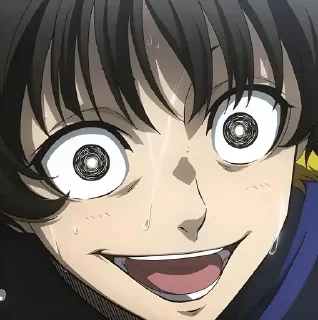 Стикер Блю лок @anime_sticks - 7