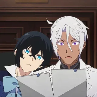 Стикер Мемуары ванитаса @anime_stickerr - 6