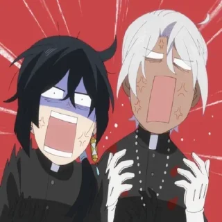 Стикер Мемуары ванитаса @anime_stickerr - 8