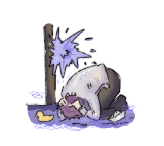 Стикер Ау Dju - 1