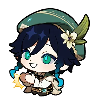 Sticker Genshin impact stickers chat - 1