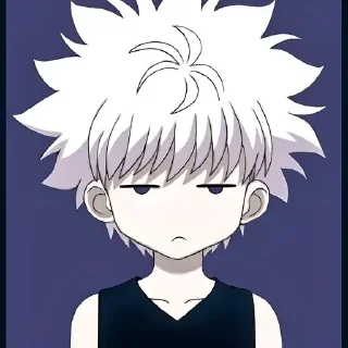 Sticker Килуа @anime_stickerr - 1