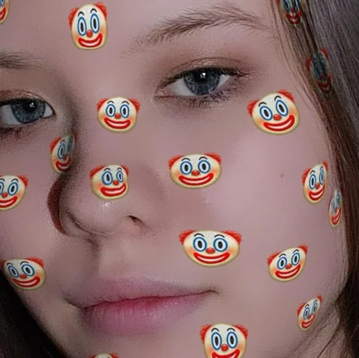 human face eyelash cosmetics