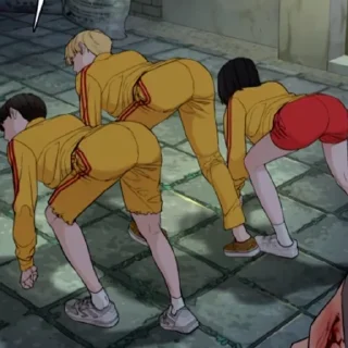 Стикер How to fight - 11