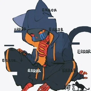 Стикер Error @undertailAUU - 8