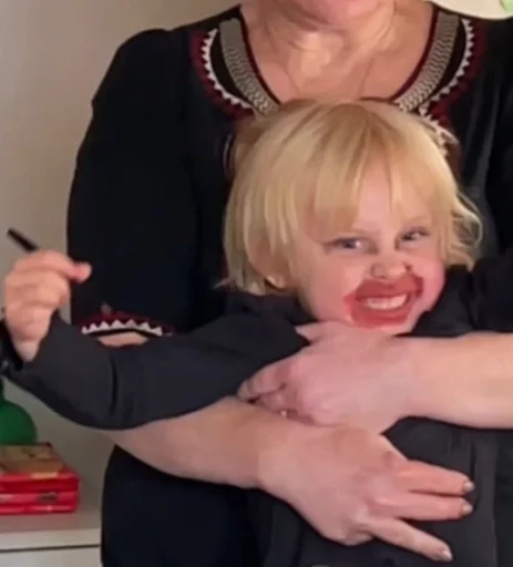 person human face clothing