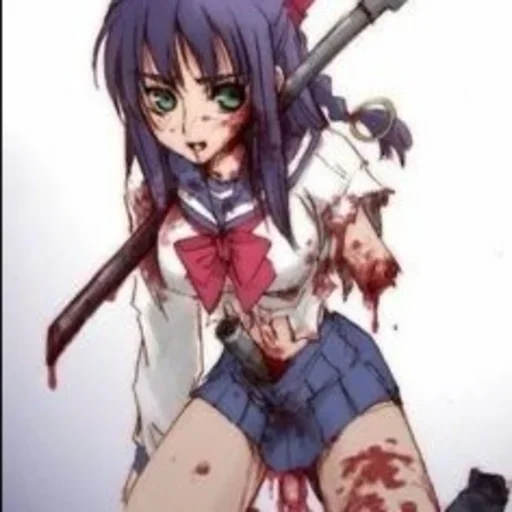 аниме манга cg иллюстрация