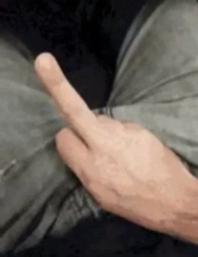 Человек палец большой палец