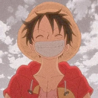 Sticker ⎙ Monkey D Luffy - @SugarCrashHelp - 0