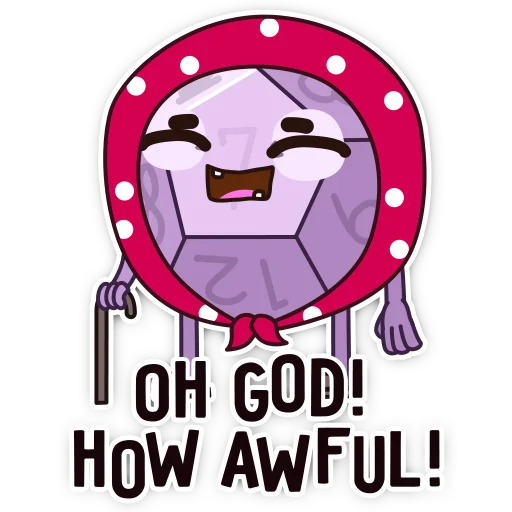 Стикер DnD_Dice_AFilinkov - 1