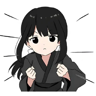 Sticker Дочь самурая @nyasticks - 11