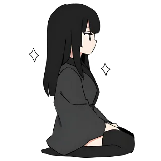 Sticker Дочь самурая @nyasticks - 4