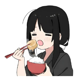 Sticker Дочь самурая @nyasticks - 1