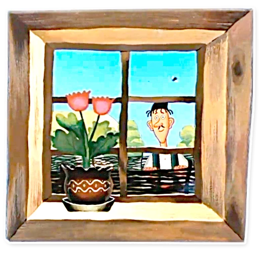 живопись цветок ваза