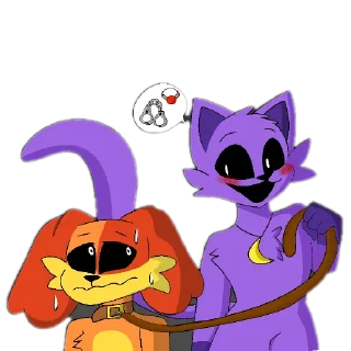 Стикер Dogday & Catnap 🔞 @arthub34 - 3