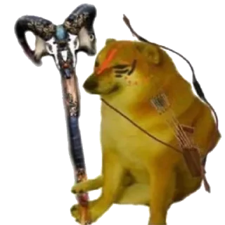 Стикер Собака - @Anime_Aliexpresss - 10