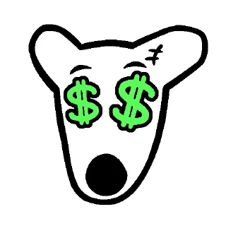 Стикер DOGS IN COLOUR @dogs_community - 5