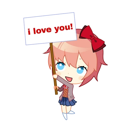 Dᴏᴋi Dᴏᴋi literature club :: @fStikBot - аниме